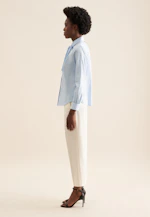 Chemisier chemise rayures in Bleu Moyen |  Seidensticker Onlineshop