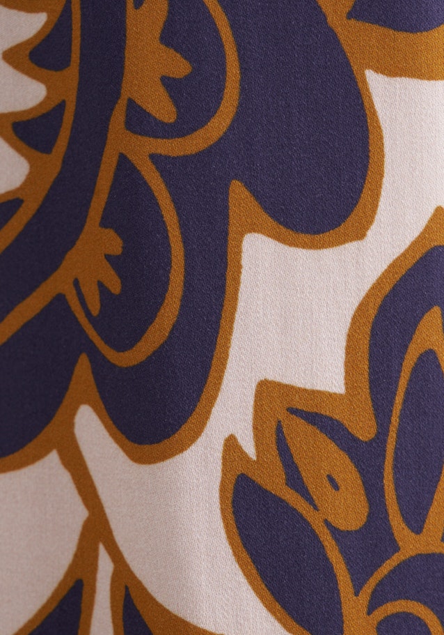 Regular Trousers Paisley in Medium Blue | Seidensticker Onlineshop