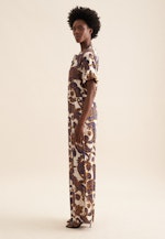 Regular Hose Paisley in Mittelblau |  Seidensticker Onlineshop