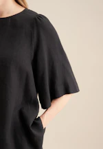 Chemisier Uni in Noir |  Seidensticker Onlineshop