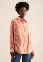 Chemisier long rayures in Orange |  Seidensticker Onlineshop
