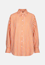 Chemisier long rayures in Orange |  Seidensticker Onlineshop