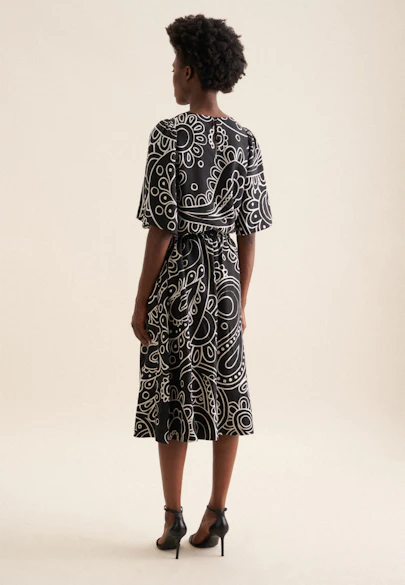 Skirt Paisley in Black |  Seidensticker Onlineshop