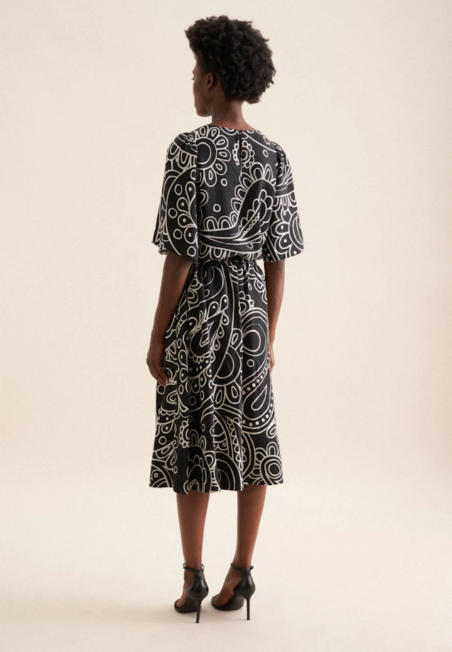 Jupe Paisley in Noir |  Seidensticker Onlineshop