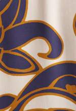 Chemisier Paisley in Bleu Moyen |  Seidensticker Onlineshop