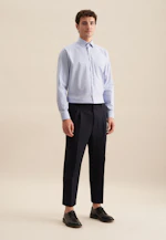 Regular Chemise d'affaires Imprimé in Bleu Clair |  Seidensticker Onlineshop