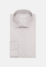 Slim Business Hemd Druck in Grau |  Seidensticker Onlineshop
