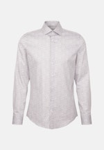 Slim Business Hemd Druck in Grau |  Seidensticker Onlineshop