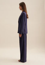 Regular Blazer Uni in Bleu Foncé |  Seidensticker Onlineshop