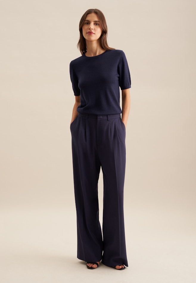 Trousers in Dark Blue | Seidensticker online shop