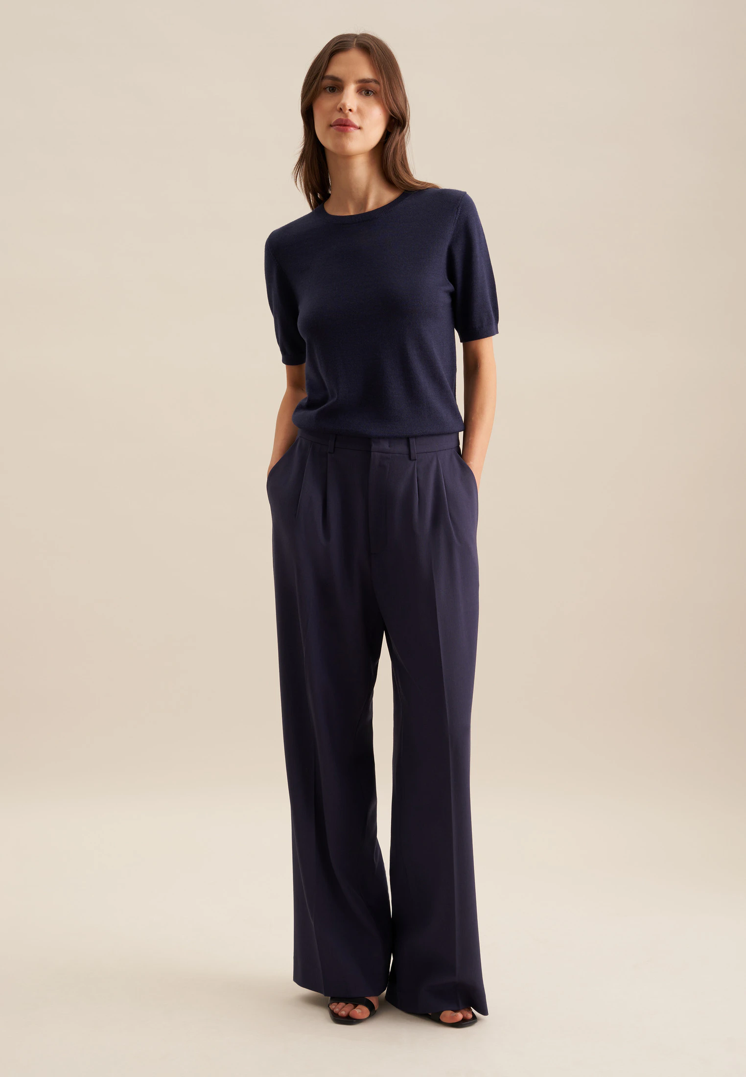 Regular Hose Uni Blau