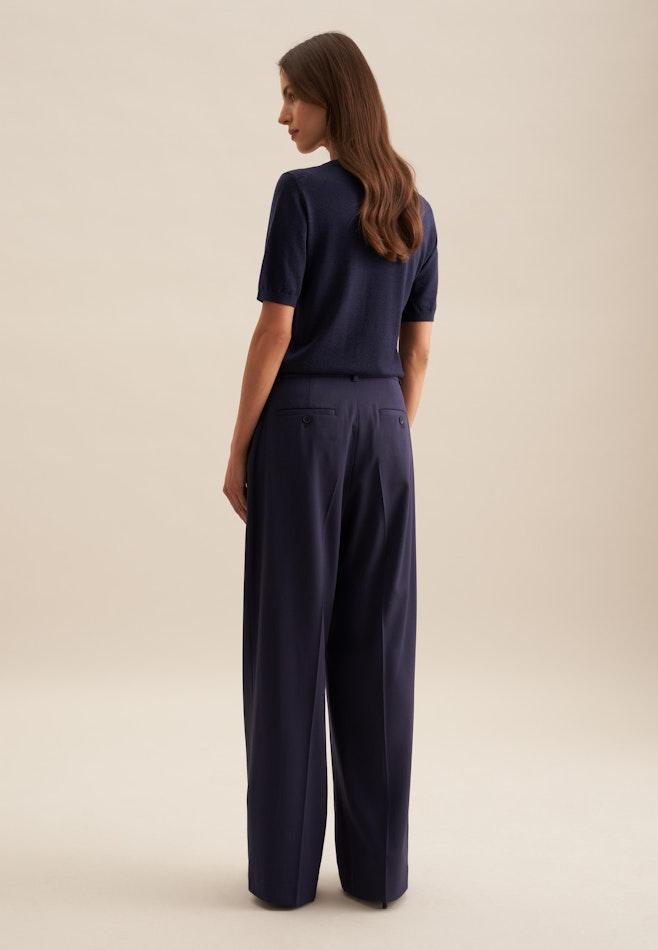 Trousers in Dark Blue | Seidensticker online shop