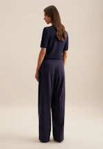 Regular Trousers Uni in Dark Blue |  Seidensticker Onlineshop
