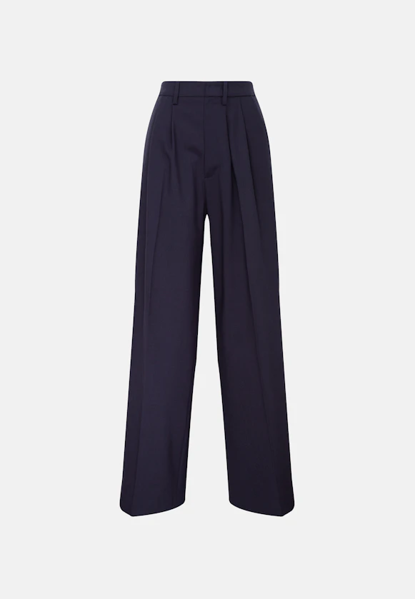 Regular Trousers Uni in Dark Blue |  Seidensticker Onlineshop