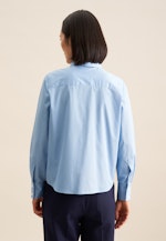 Hemdbluse Uni in Light Blue |  Seidensticker Onlineshop
