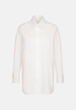 Chemisier long Uni in Blanc |  Seidensticker Onlineshop