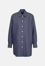 Longbluse Streifen in Dunkelblau |  Seidensticker Onlineshop