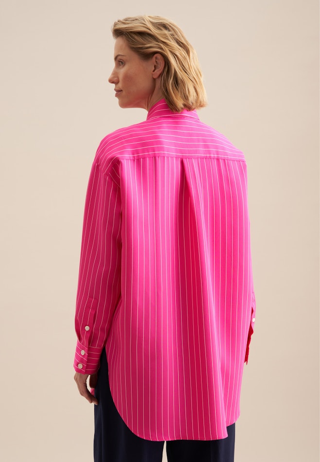 Longbluse Streifen in Rot | Seidensticker Onlineshop