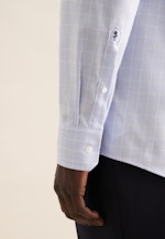 Regular Business shirt Check in Light Blue |  Seidensticker Onlineshop