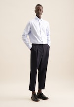 Regular Business shirt Check in Light Blue |  Seidensticker Onlineshop