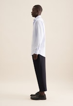 Regular Business shirt Check in Light Blue |  Seidensticker Onlineshop