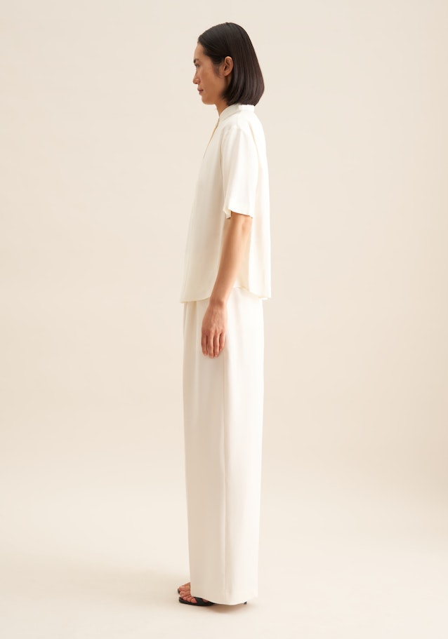 Shirtbluse Uni in Ecru | Seidensticker Onlineshop