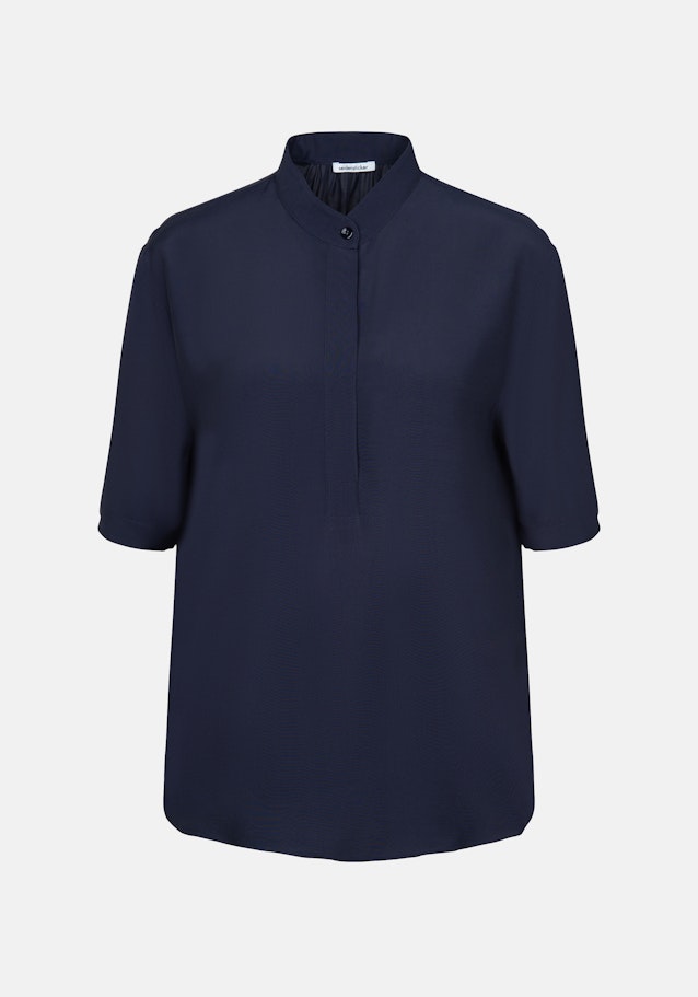 Shirtbluse Uni in Dunkelblau | Seidensticker Onlineshop