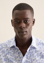 Regular Business Hemd Floral in Hellblau |  Seidensticker Onlineshop