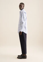 Regular Business Hemd Floral in Hellblau |  Seidensticker Onlineshop