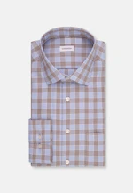 Comfort Chemise d'affaires carreaux in Marron |  Seidensticker Onlineshop
