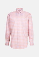 Comfort Business Hemd Karo in Orange |  Seidensticker Onlineshop