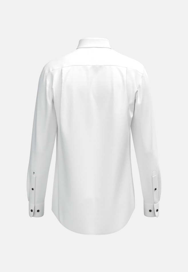 Non-iron Twill Business Shirt in Comfort with Kent-Collar in White | Seidensticker online shop