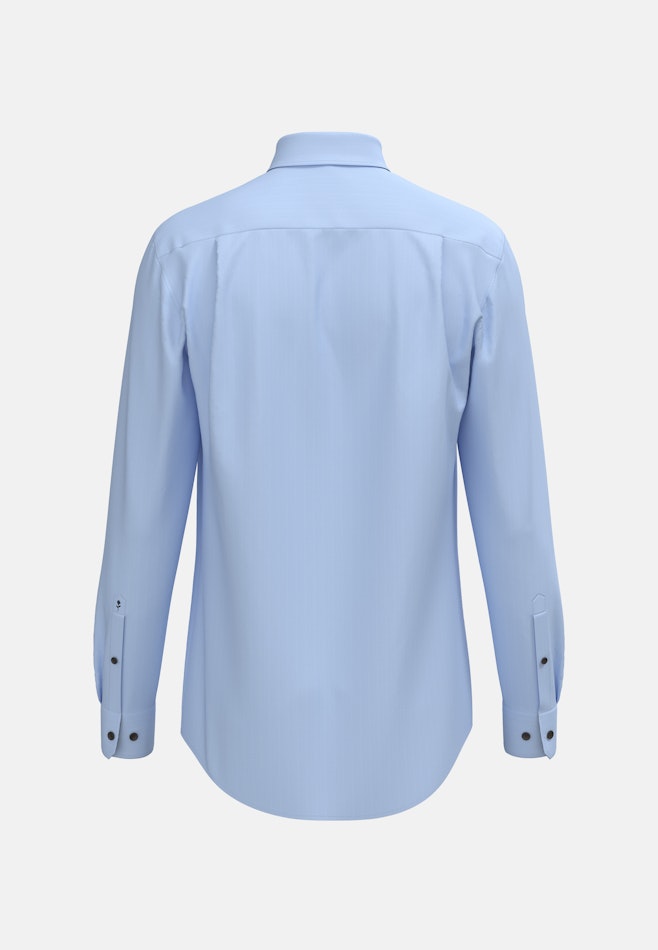 Non-iron Twill Business Shirt in Comfort with Kent-Collar in Light Blue | Seidensticker online shop