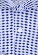 Shaped Business Hemd Struktur in Mittelblau |  Seidensticker Onlineshop