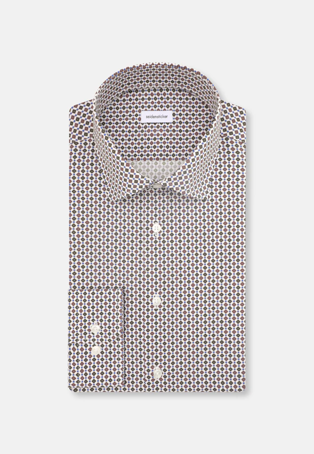 Shaped Chemise d'affaires Imprimé in Vert |  Seidensticker Onlineshop