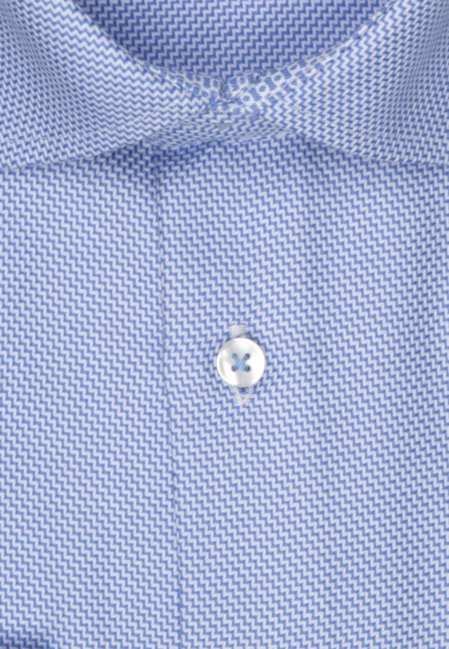 Shaped Chemise d'affaires Petit motif in Bleu Clair |  Seidensticker Onlineshop