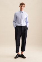 Shaped Chemise d'affaires Petit motif in Bleu Clair |  Seidensticker Onlineshop