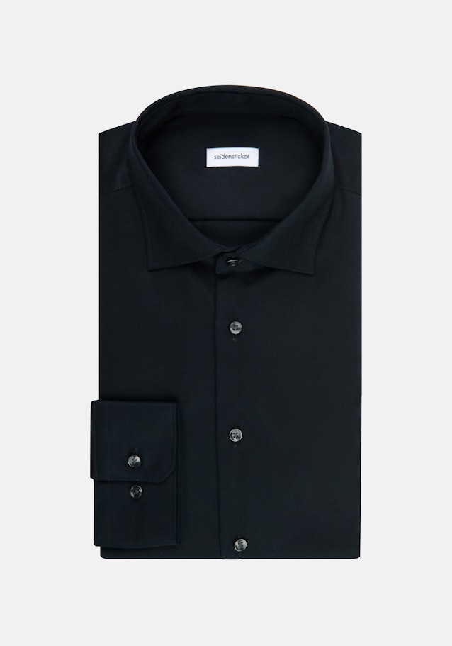 X-Slim Chemise d'affaires Uni in Noir | Seidensticker Onlineshop