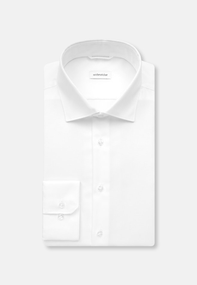 X-Slim Business shirt Uni in Weiß | Seidensticker online shop