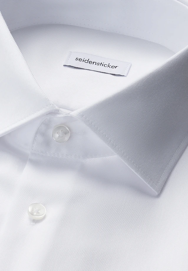 X-Slim Business shirt Uni in Weiß |  Seidensticker Onlineshop
