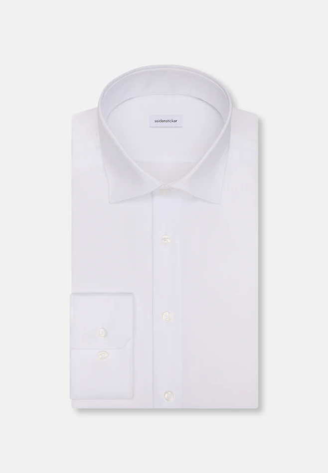 X-Slim Business shirt Uni in Weiß | Seidensticker online shop