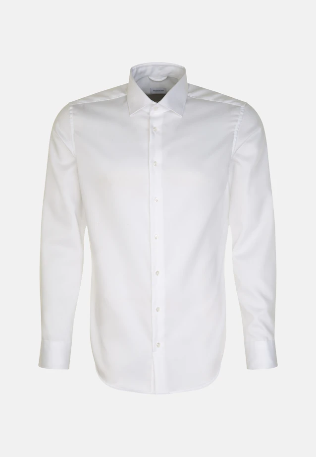 X-Slim Business Hemd Uni in Weiß |  Seidensticker Onlineshop