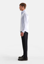 X-Slim Business shirt Uni in Mittelblau |  Seidensticker Onlineshop