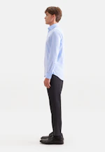 X-Slim Business Hemd Uni in Mittelblau |  Seidensticker Onlineshop