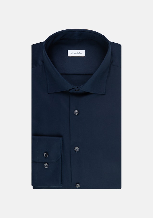 X-Slim Business Hemd Uni in Dunkelblau | Seidensticker Onlineshop