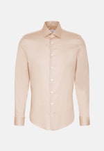 X-Slim Business shirt Uni in Beige |  Seidensticker Onlineshop