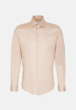 X-Slim Business Hemd Uni in Beige |  Seidensticker Onlineshop