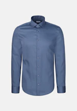 X-Slim Business shirt Uni in Mittelblau |  Seidensticker Onlineshop