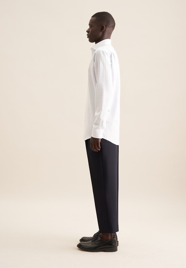 Regular Business shirt Stripe in Light Blue |  Seidensticker Onlineshop