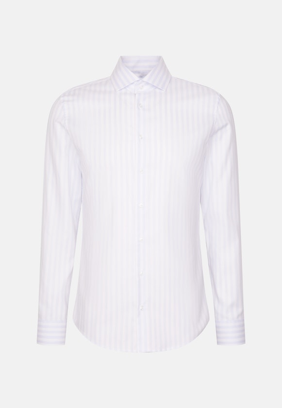 Regular Business Hemd Streifen in Hellblau |  Seidensticker Onlineshop